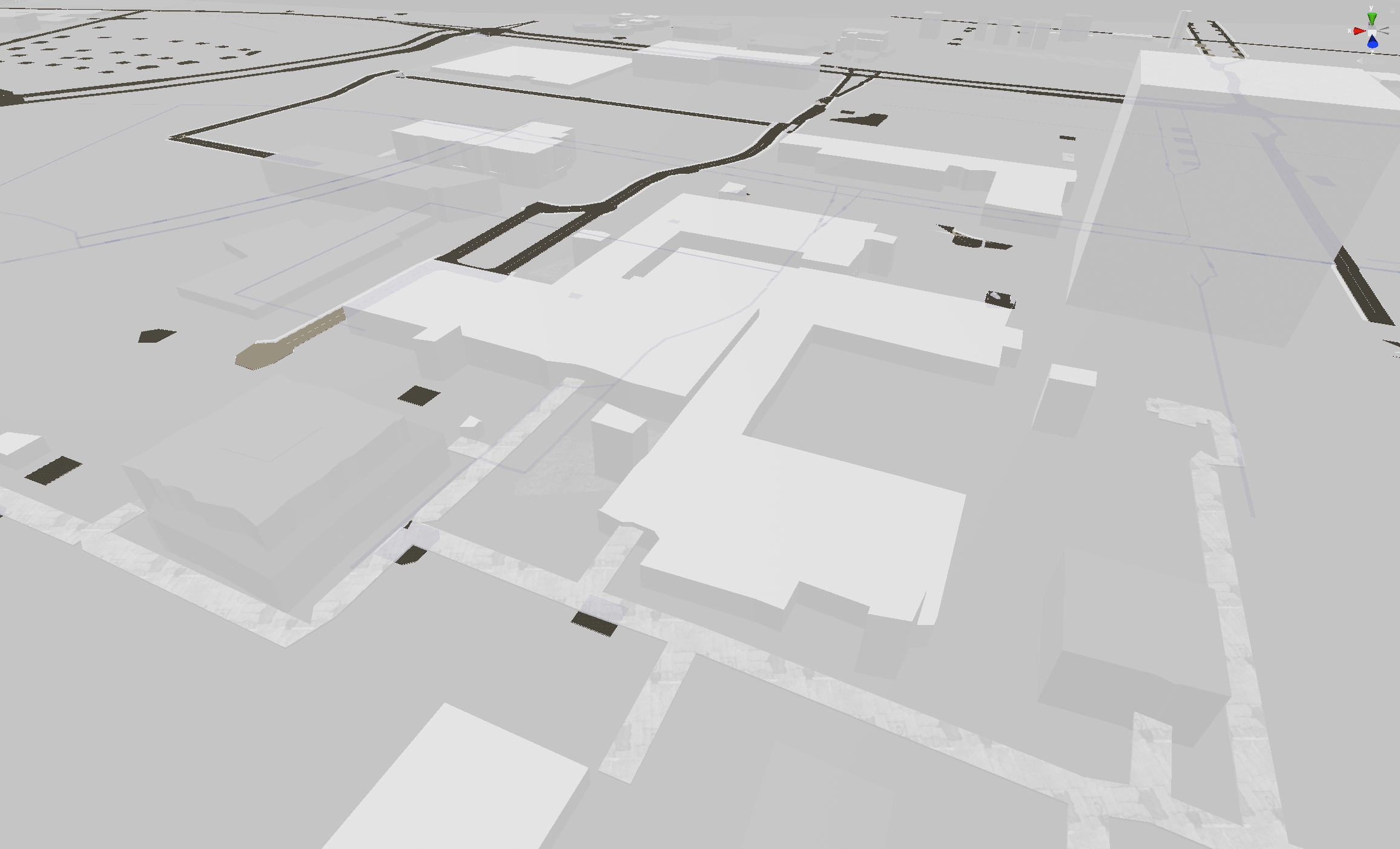 Uni (GW2) 3D-Visualizer Straßen